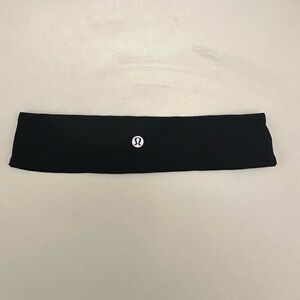 Lululemon Black Headband Athletic Headband